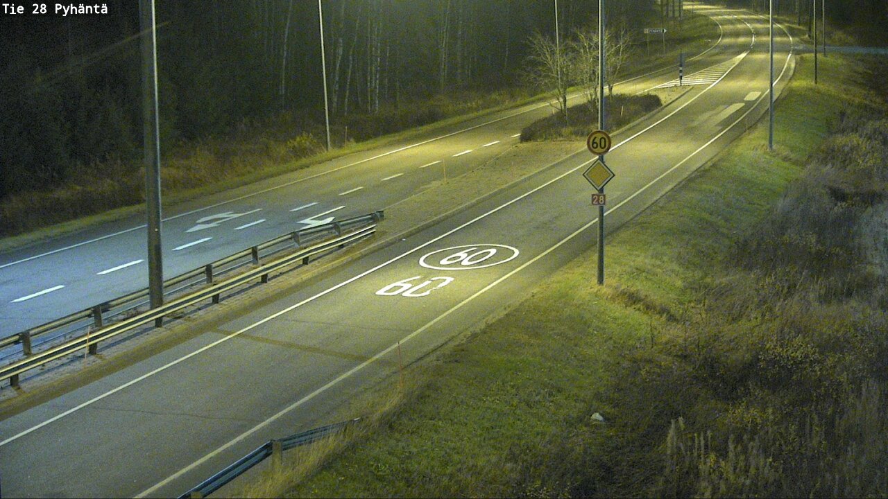 Kelikamerat Kuva Tie 28 Pyhäntä, Pyhäntä, Pohjois-Pohjanmaa