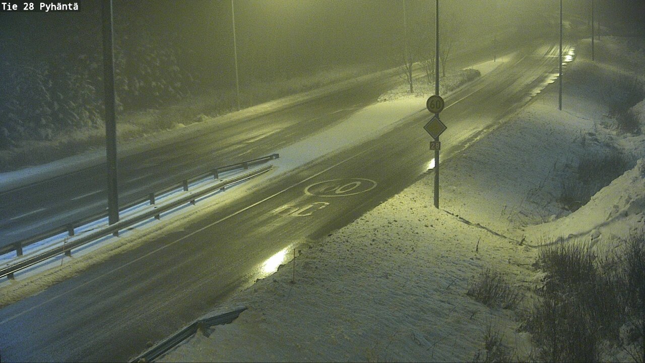 Kelikamerat Kuva Tie 28 Pyhäntä, Pyhäntä, Pohjois-Pohjanmaa