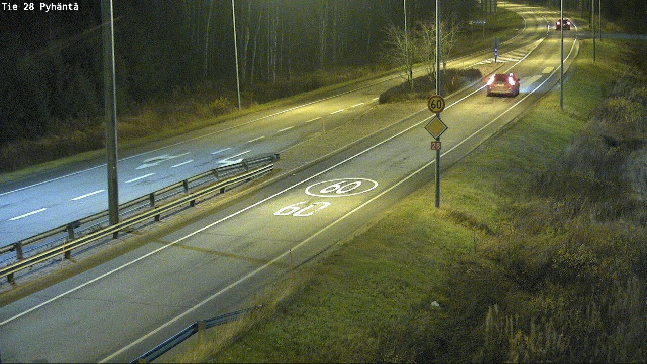 Kelikamerat Kuva Tie 28 Pyhäntä, Pyhäntä, Pohjois-Pohjanmaa