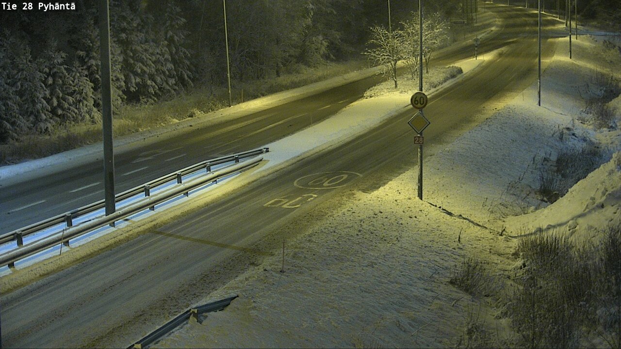 Kelikamerat Kuva Tie 28 Pyhäntä, Pyhäntä, Pohjois-Pohjanmaa