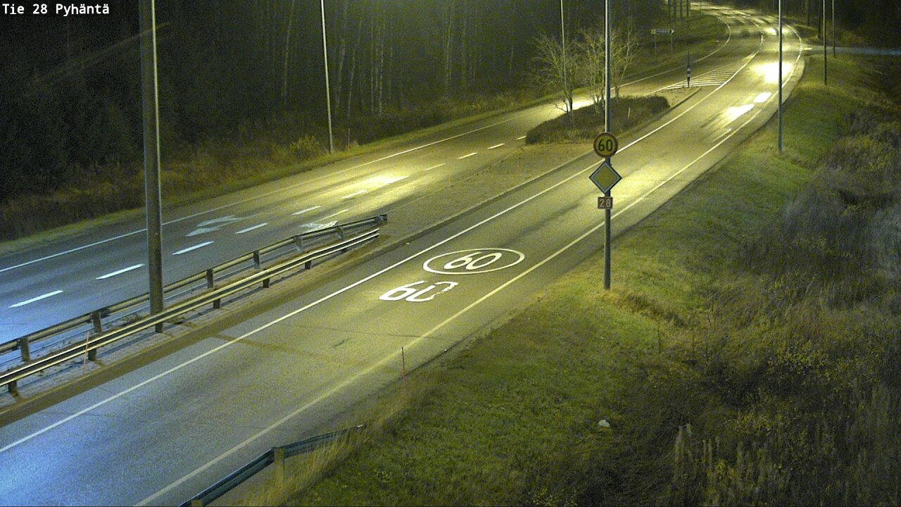 Kelikamerat Kuva Tie 28 Pyhäntä, Pyhäntä, Pohjois-Pohjanmaa