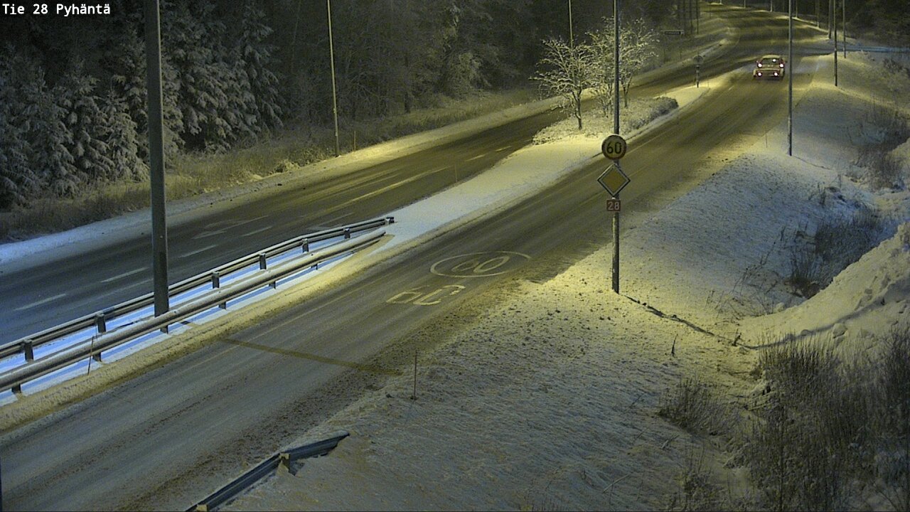 Kelikamerat Kuva Tie 28 Pyhäntä, Pyhäntä, Pohjois-Pohjanmaa
