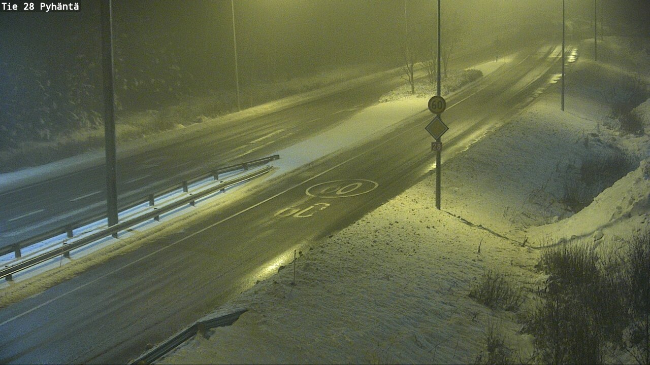 Kelikamerat Kuva Tie 28 Pyhäntä, Pyhäntä, Pohjois-Pohjanmaa