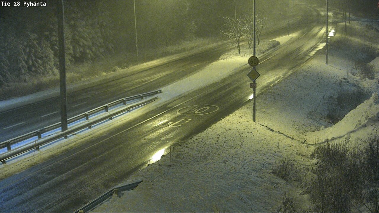 Kelikamerat Kuva Tie 28 Pyhäntä, Pyhäntä, Pohjois-Pohjanmaa