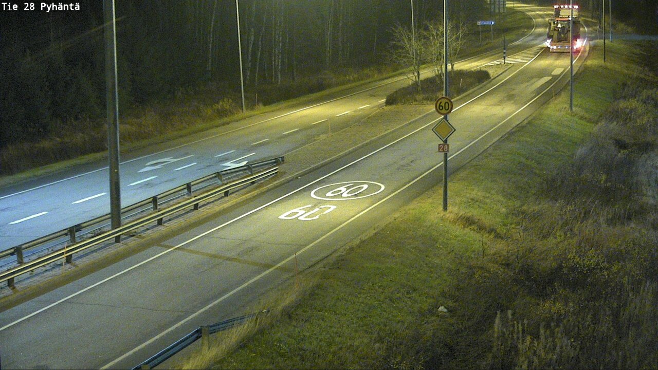 Kelikamerat Kuva Tie 28 Pyhäntä, Pyhäntä, Pohjois-Pohjanmaa