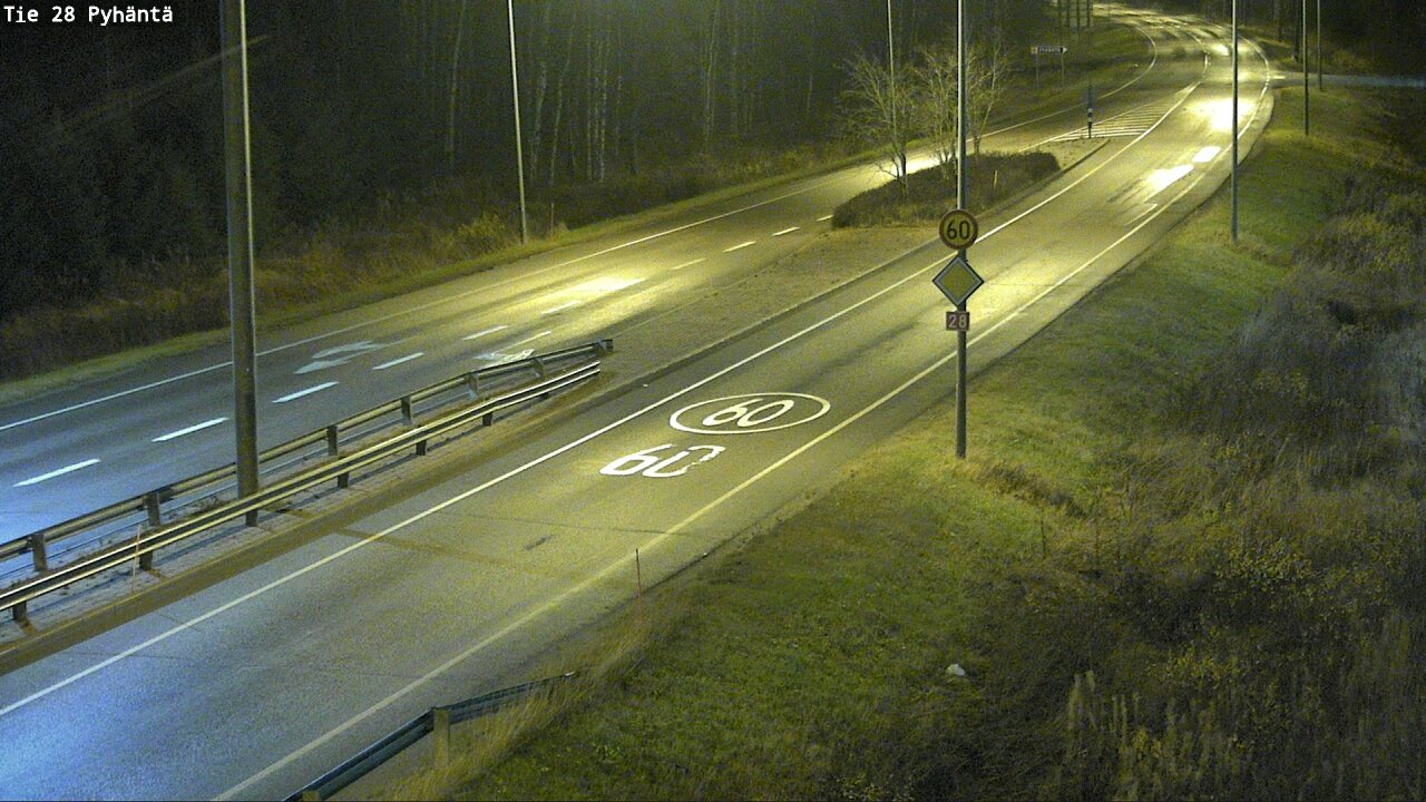 Kelikamerat Kuva Tie 28 Pyhäntä, Pyhäntä, Pohjois-Pohjanmaa