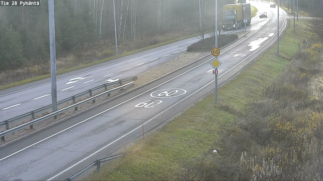 Kelikamerat Kuva Tie 28 Pyhäntä, Pyhäntä, Pohjois-Pohjanmaa
