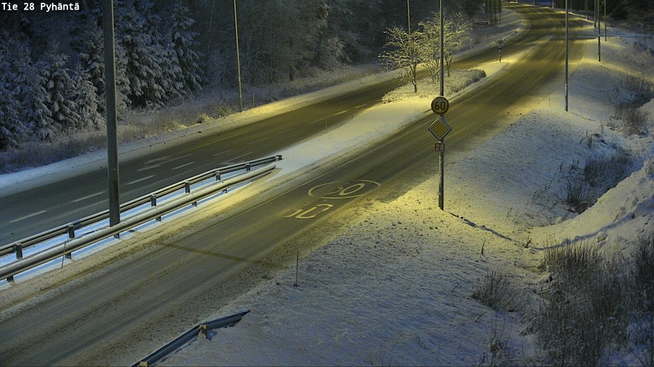 Kelikamerat Kuva Tie 28 Pyhäntä, Pyhäntä, Pohjois-Pohjanmaa