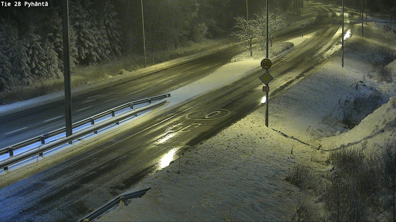 Kelikamerat Kuva Tie 28 Pyhäntä, Pyhäntä, Pohjois-Pohjanmaa