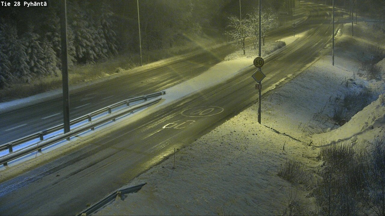 Kelikamerat Kuva Tie 28 Pyhäntä, Pyhäntä, Pohjois-Pohjanmaa