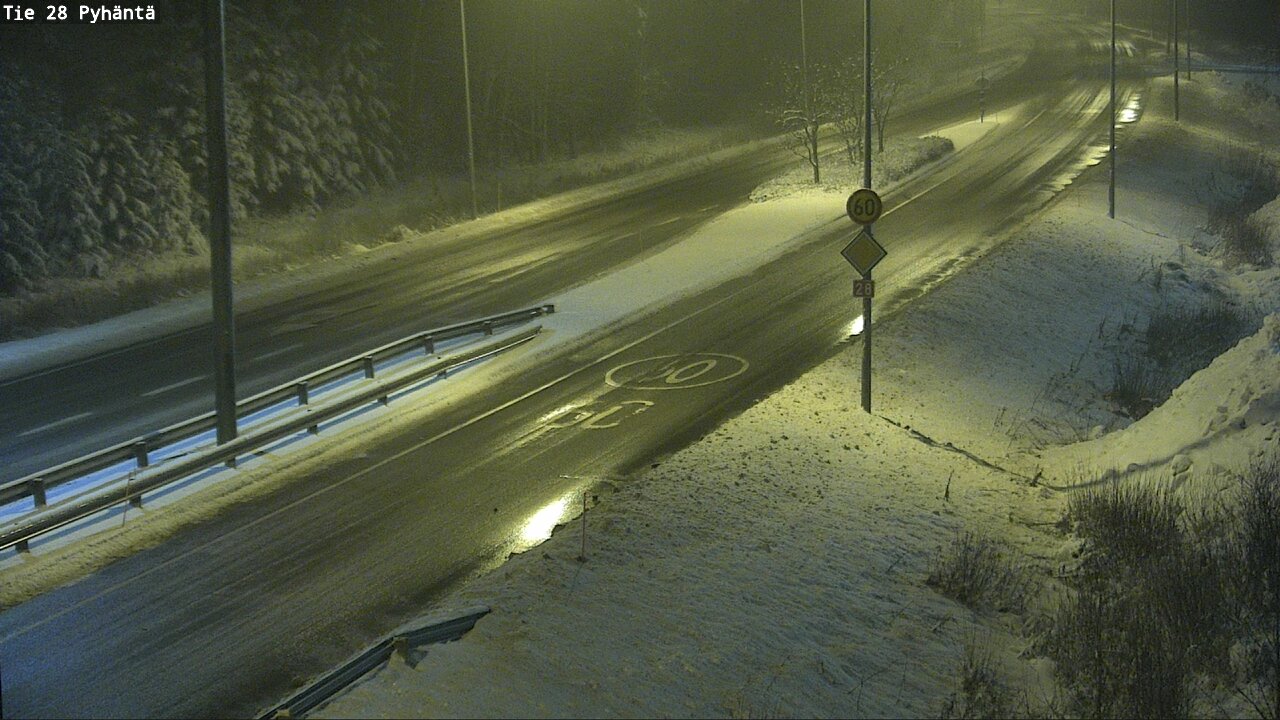 Kelikamerat Kuva Tie 28 Pyhäntä, Pyhäntä, Pohjois-Pohjanmaa