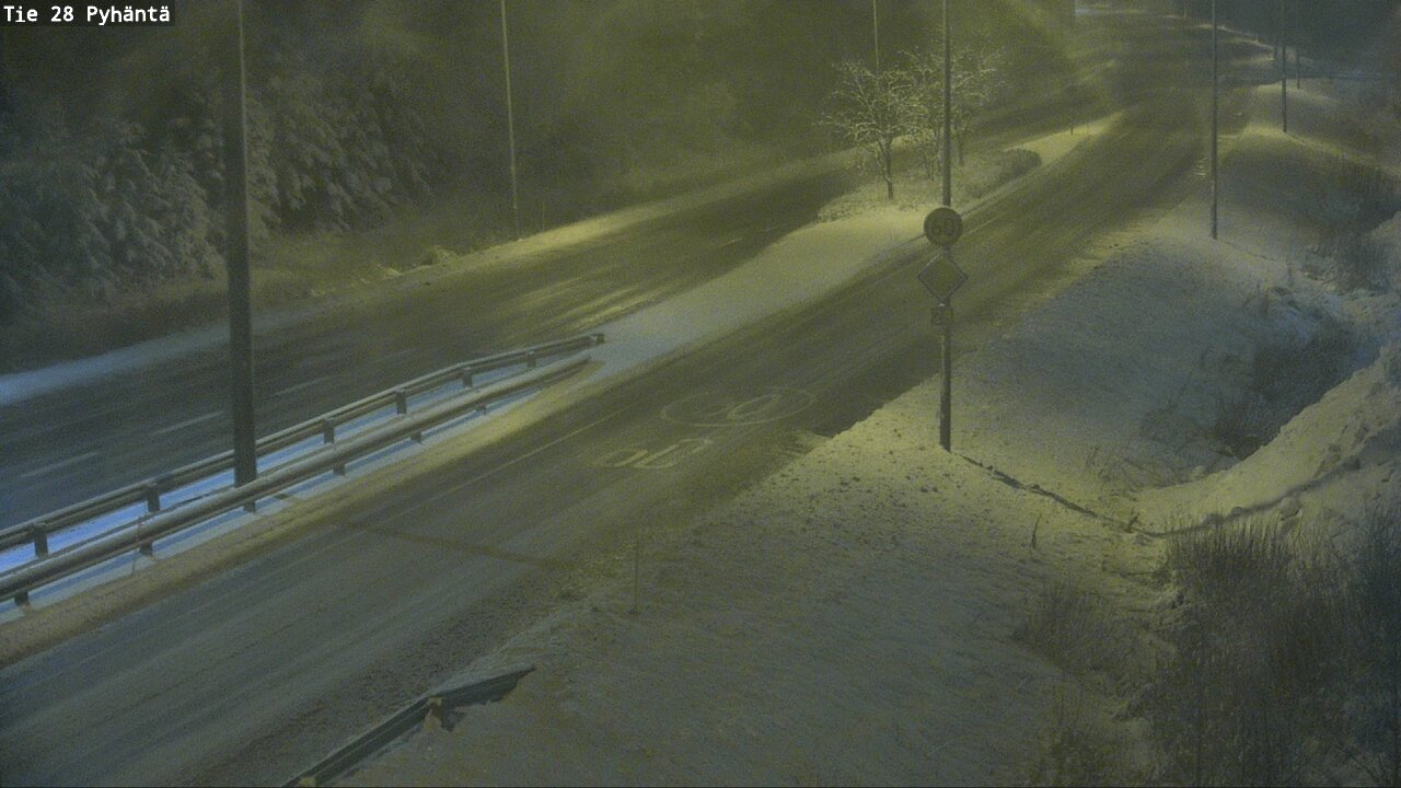 Kelikamerat Kuva Tie 28 Pyhäntä, Pyhäntä, Pohjois-Pohjanmaa