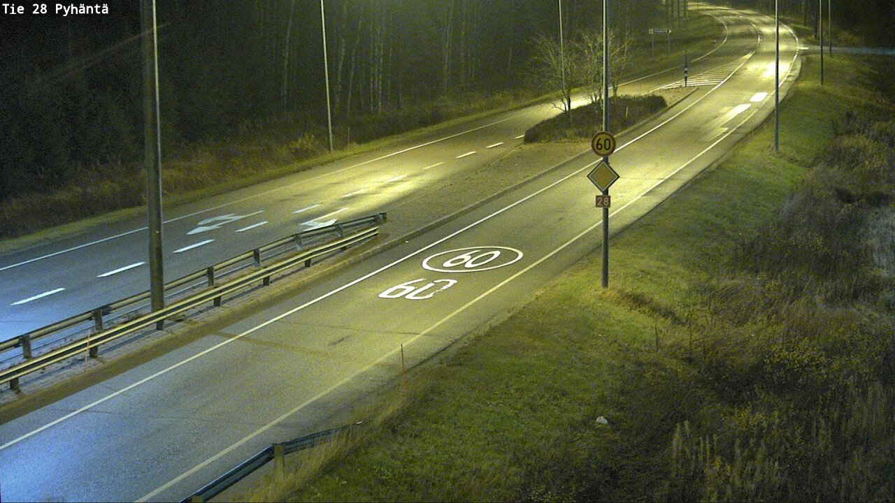 Kelikamerat Kuva Tie 28 Pyhäntä, Pyhäntä, Pohjois-Pohjanmaa