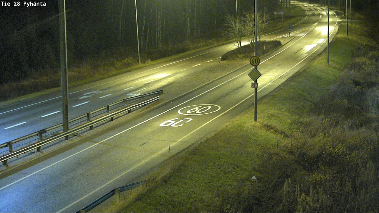 Kelikamerat Kuva Tie 28 Pyhäntä, Pyhäntä, Pohjois-Pohjanmaa