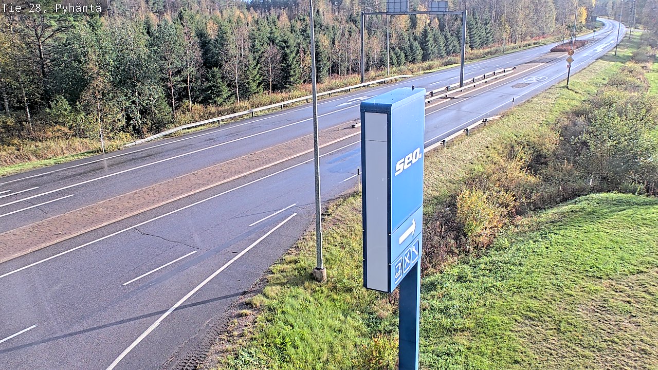 Kelikamerat Kuva Tie 28 Pyhäntä, Pyhäntä, Pohjois-Pohjanmaa