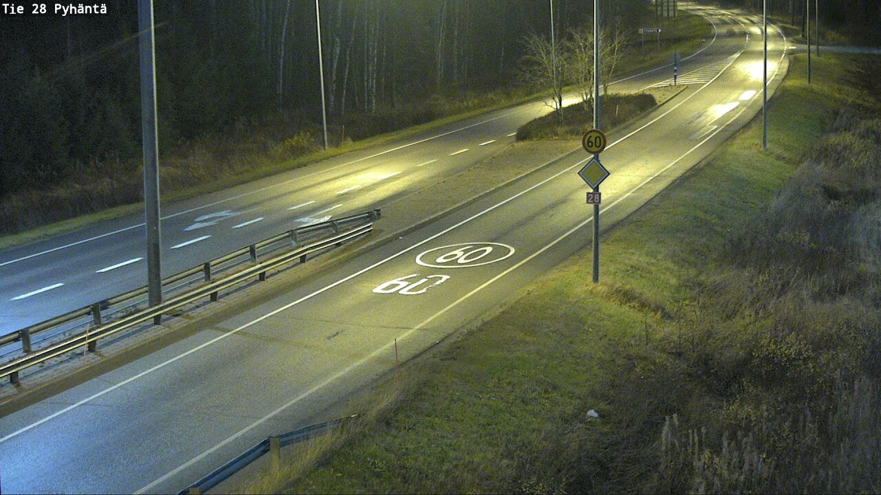 Kelikamerat Kuva Tie 28 Pyhäntä, Pyhäntä, Pohjois-Pohjanmaa