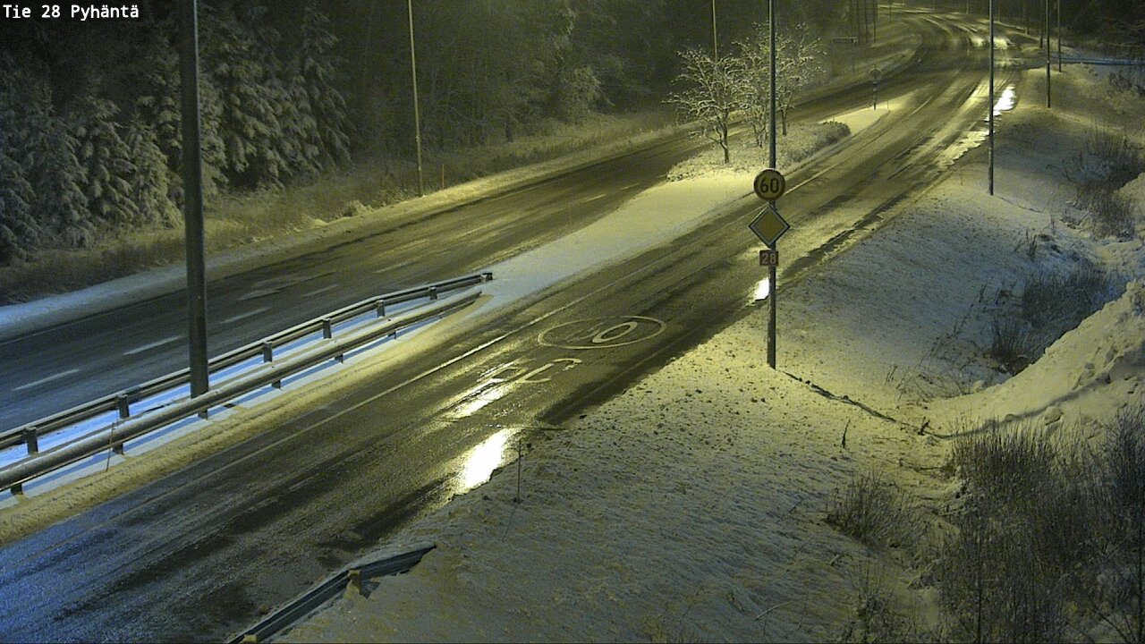 Kelikamerat Kuva Tie 28 Pyhäntä, Pyhäntä, Pohjois-Pohjanmaa