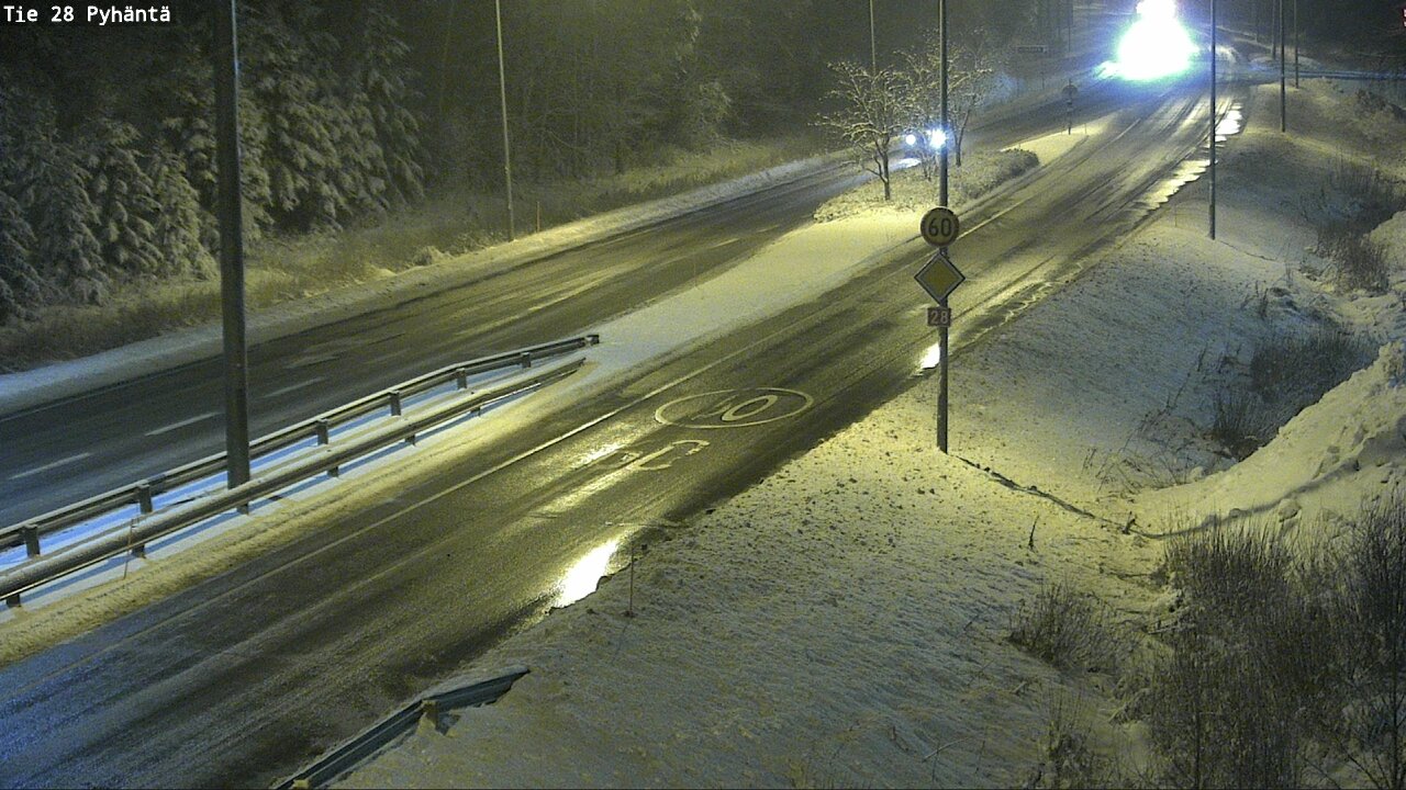 Kelikamerat Kuva Tie 28 Pyhäntä, Pyhäntä, Pohjois-Pohjanmaa