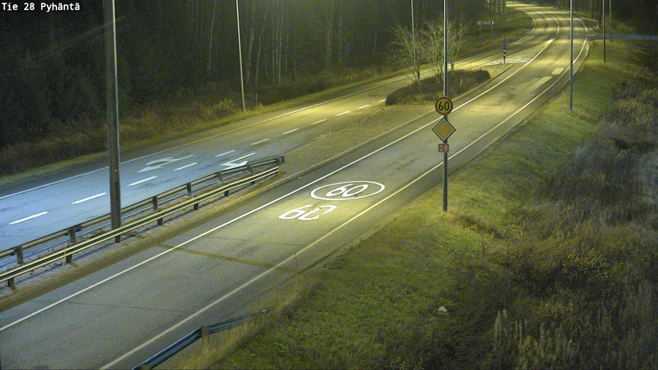 Kelikamerat Kuva Tie 28 Pyhäntä, Pyhäntä, Pohjois-Pohjanmaa