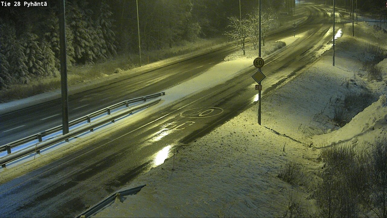 Kelikamerat Kuva Tie 28 Pyhäntä, Pyhäntä, Pohjois-Pohjanmaa