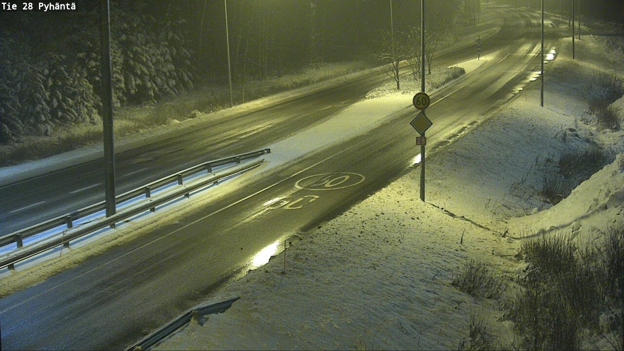 Kelikamerat Kuva Tie 28 Pyhäntä, Pyhäntä, Pohjois-Pohjanmaa