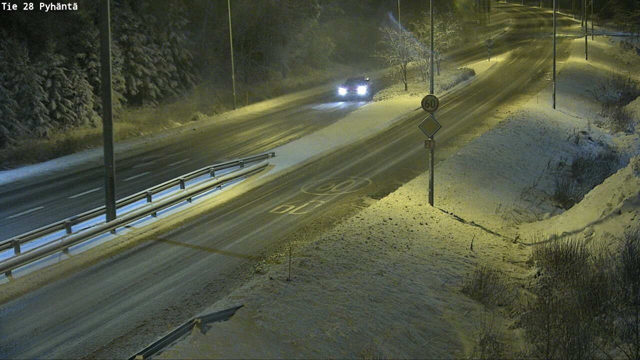 Kelikamerat Kuva Tie 28 Pyhäntä, Pyhäntä, Pohjois-Pohjanmaa