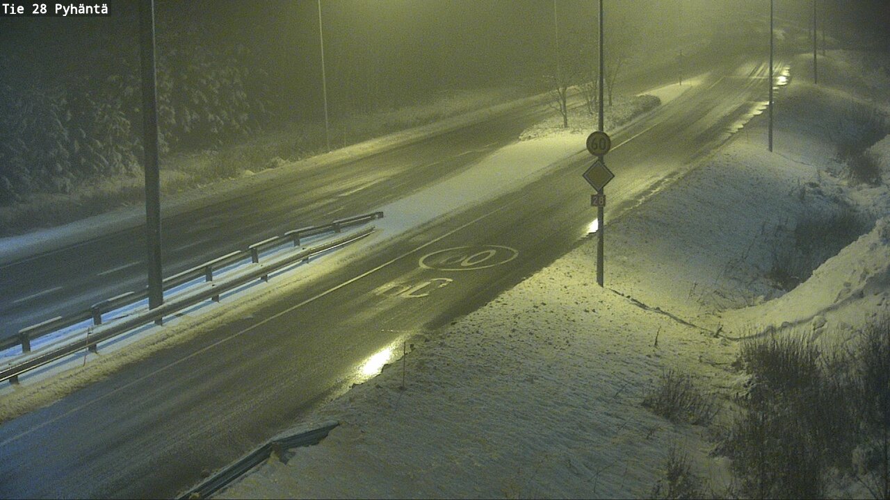 Kelikamerat Kuva Tie 28 Pyhäntä, Pyhäntä, Pohjois-Pohjanmaa