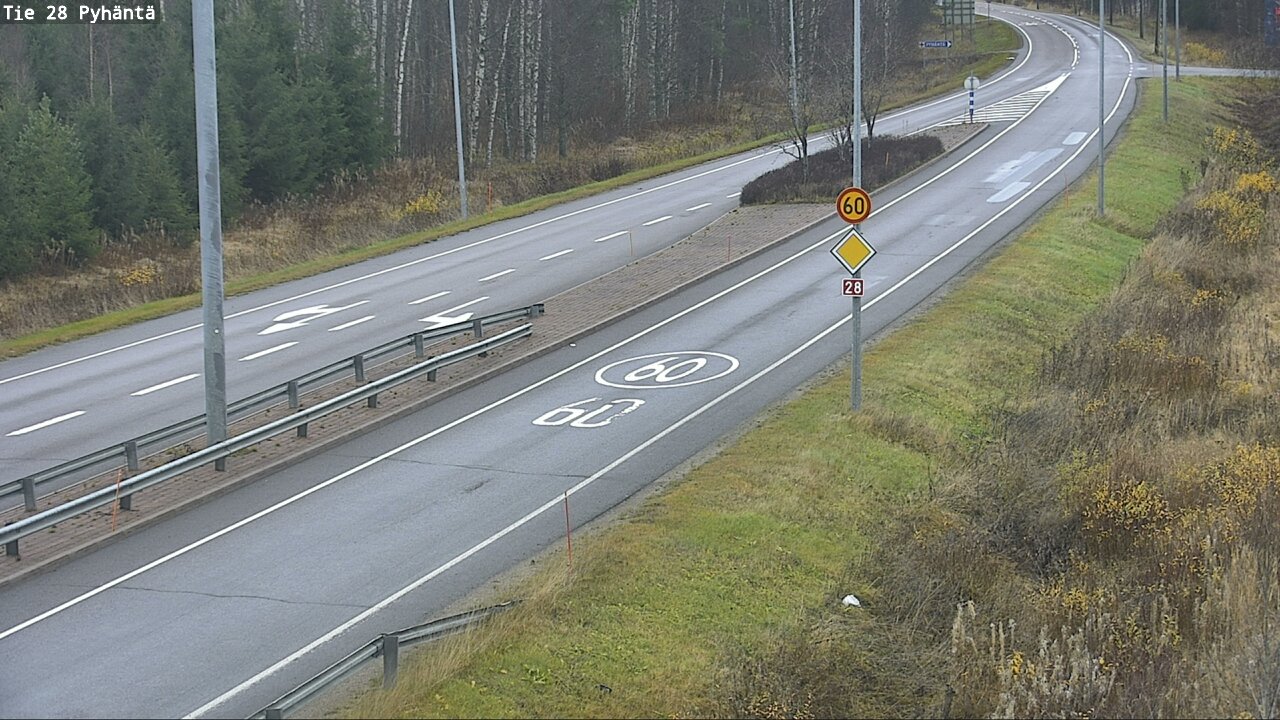 Kelikamerat Kuva Tie 28 Pyhäntä, Pyhäntä, Pohjois-Pohjanmaa
