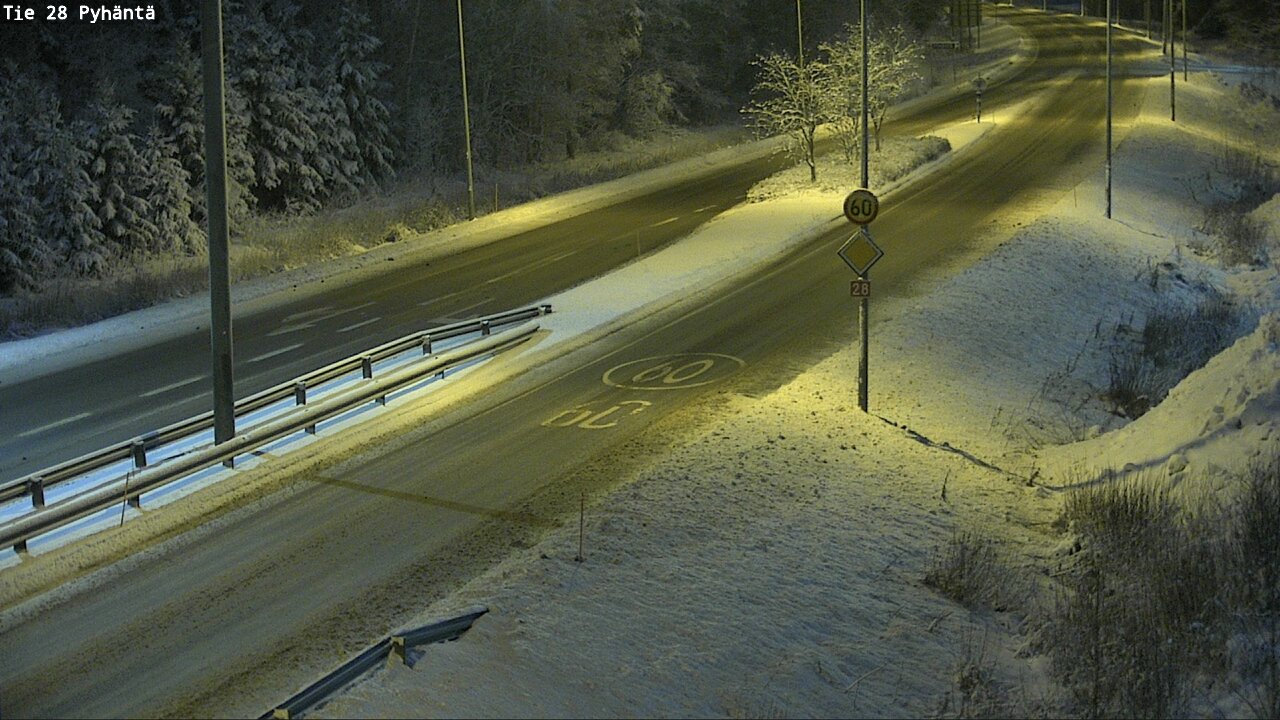 Kelikamerat Kuva Tie 28 Pyhäntä, Pyhäntä, Pohjois-Pohjanmaa