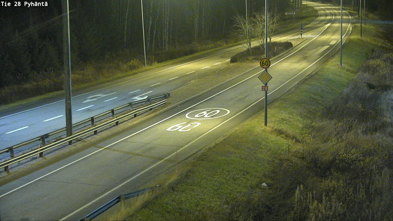 Kelikamerat Kuva Tie 28 Pyhäntä, Pyhäntä, Pohjois-Pohjanmaa