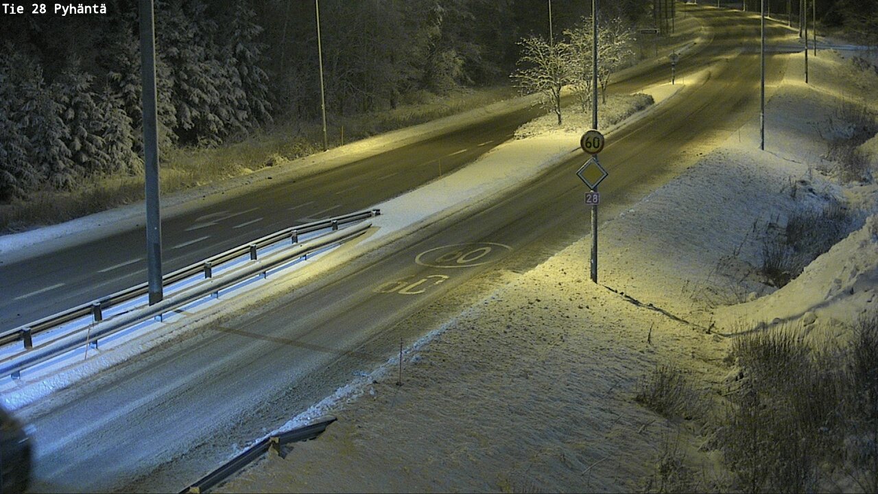 Kelikamerat Kuva Tie 28 Pyhäntä, Pyhäntä, Pohjois-Pohjanmaa