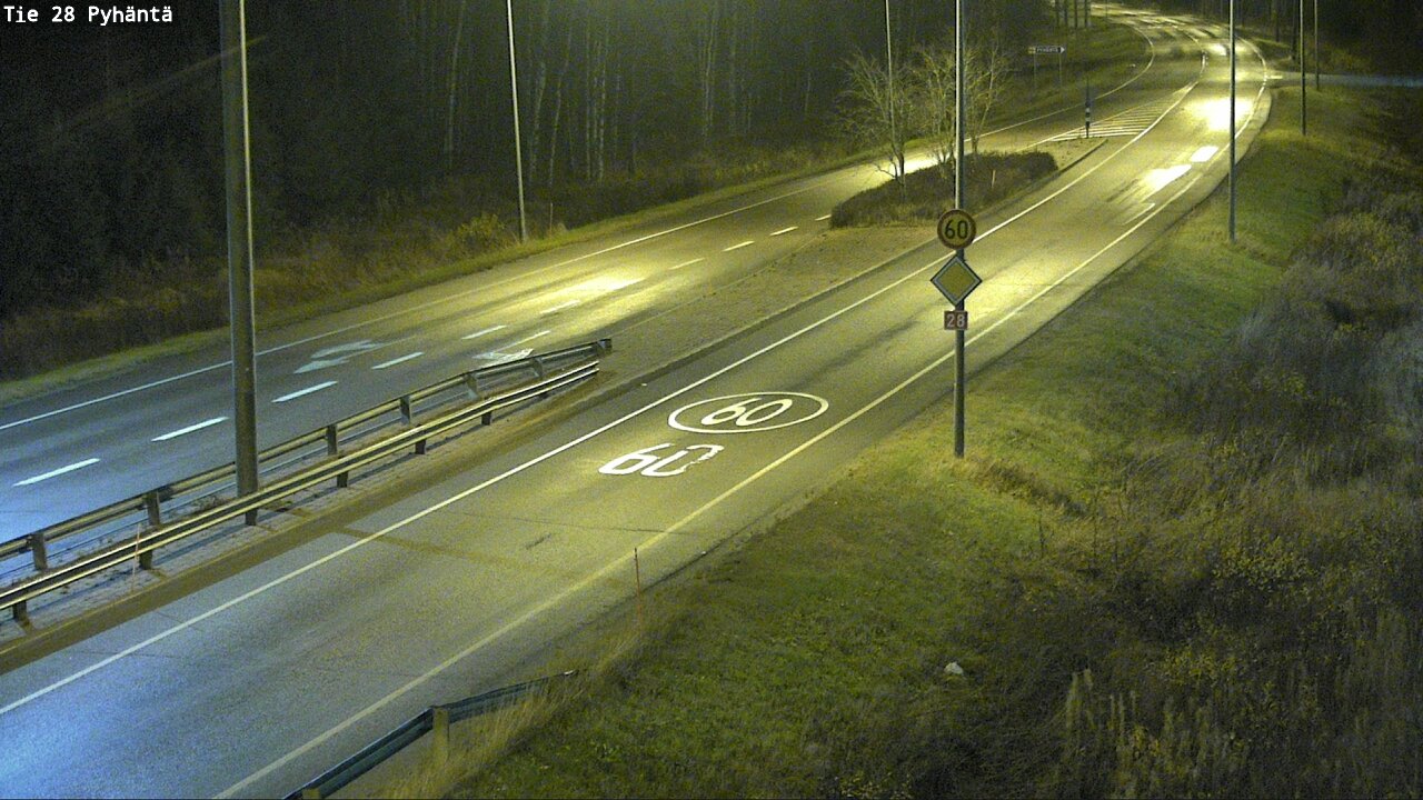 Kelikamerat Kuva Tie 28 Pyhäntä, Pyhäntä, Pohjois-Pohjanmaa