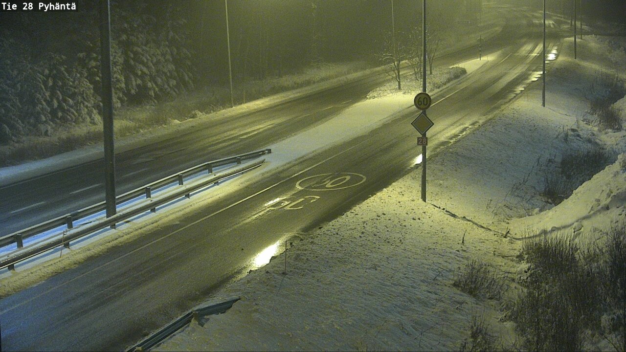 Kelikamerat Kuva Tie 28 Pyhäntä, Pyhäntä, Pohjois-Pohjanmaa