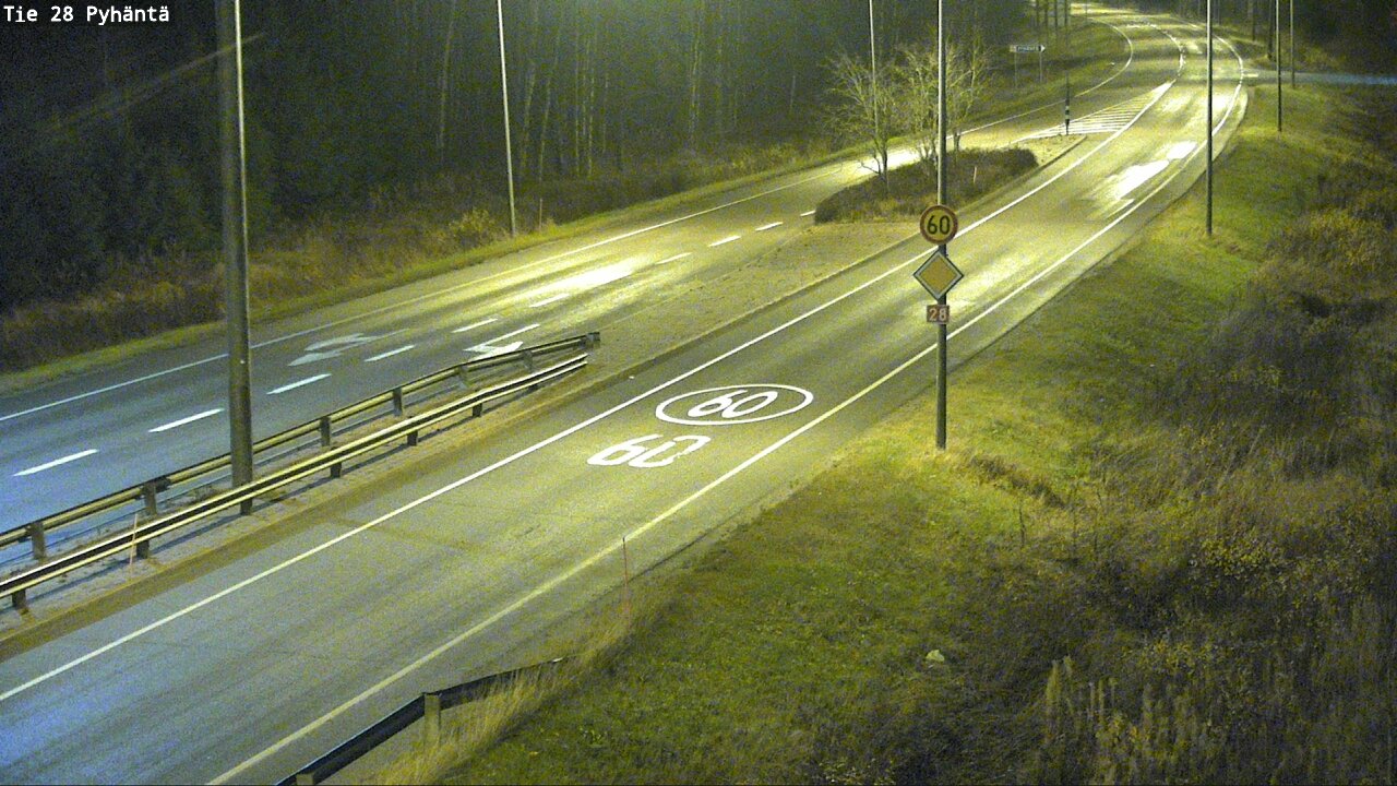 Kelikamerat Kuva Tie 28 Pyhäntä, Pyhäntä, Pohjois-Pohjanmaa