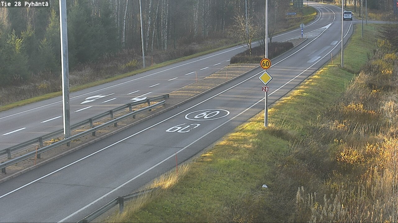 Kelikamerat Kuva Tie 28 Pyhäntä, Pyhäntä, Pohjois-Pohjanmaa