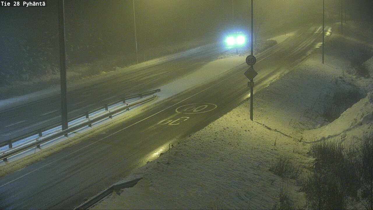 Kelikamerat Kuva Tie 28 Pyhäntä, Pyhäntä, Pohjois-Pohjanmaa