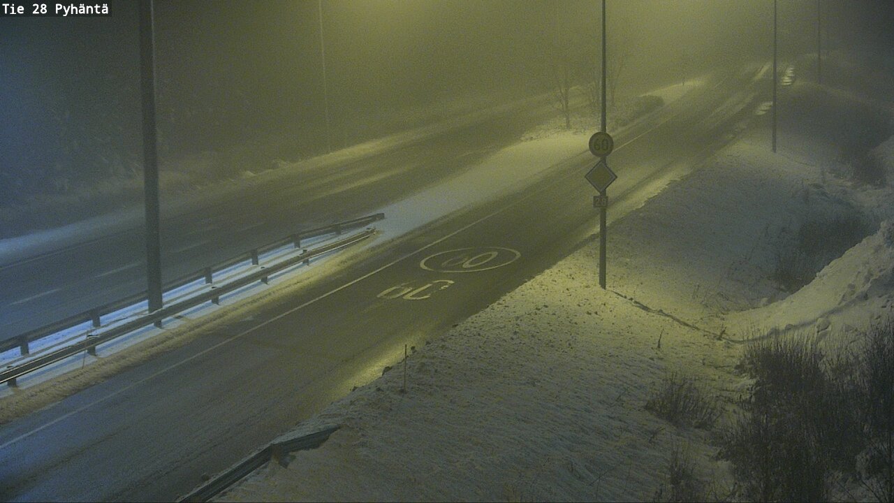 Kelikamerat Kuva Tie 28 Pyhäntä, Pyhäntä, Pohjois-Pohjanmaa