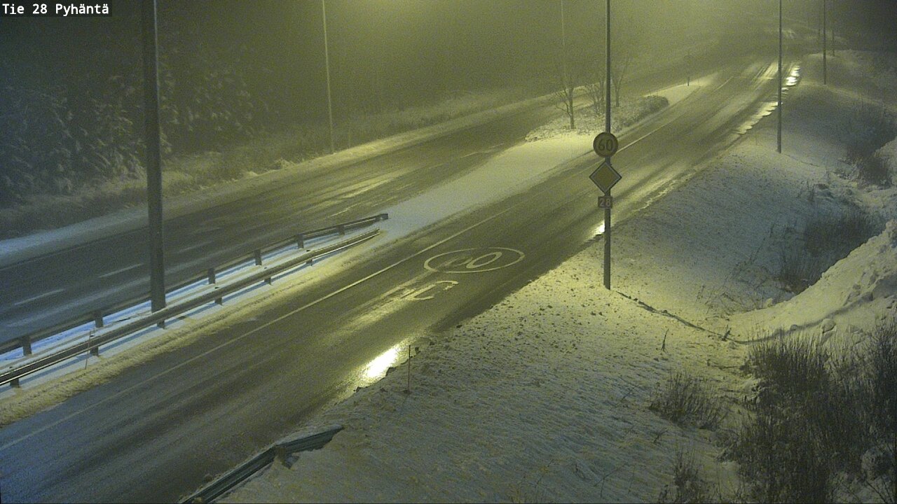 Kelikamerat Kuva Tie 28 Pyhäntä, Pyhäntä, Pohjois-Pohjanmaa
