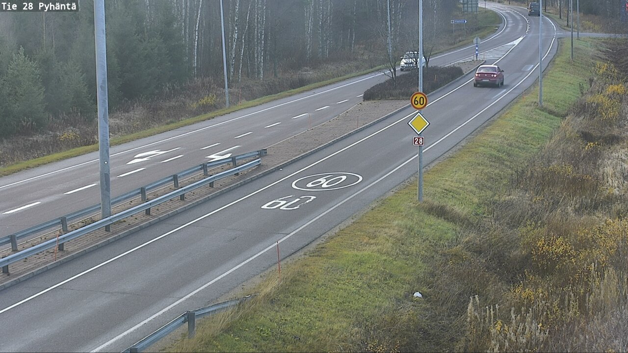 Kelikamerat Kuva Tie 28 Pyhäntä, Pyhäntä, Pohjois-Pohjanmaa