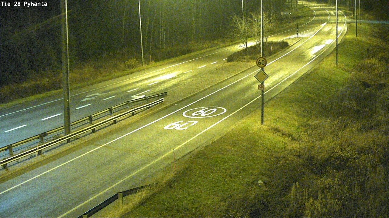 Kelikamerat Kuva Tie 28 Pyhäntä, Pyhäntä, Pohjois-Pohjanmaa