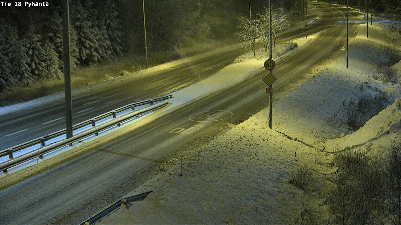 Kelikamerat Kuva Tie 28 Pyhäntä, Pyhäntä, Pohjois-Pohjanmaa