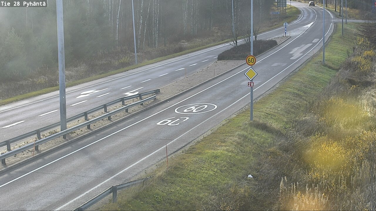 Kelikamerat Kuva Tie 28 Pyhäntä, Pyhäntä, Pohjois-Pohjanmaa