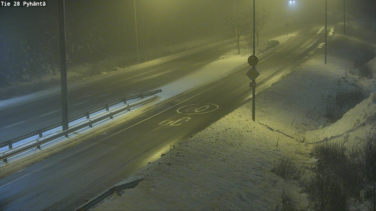 Kelikamerat Kuva Tie 28 Pyhäntä, Pyhäntä, Pohjois-Pohjanmaa