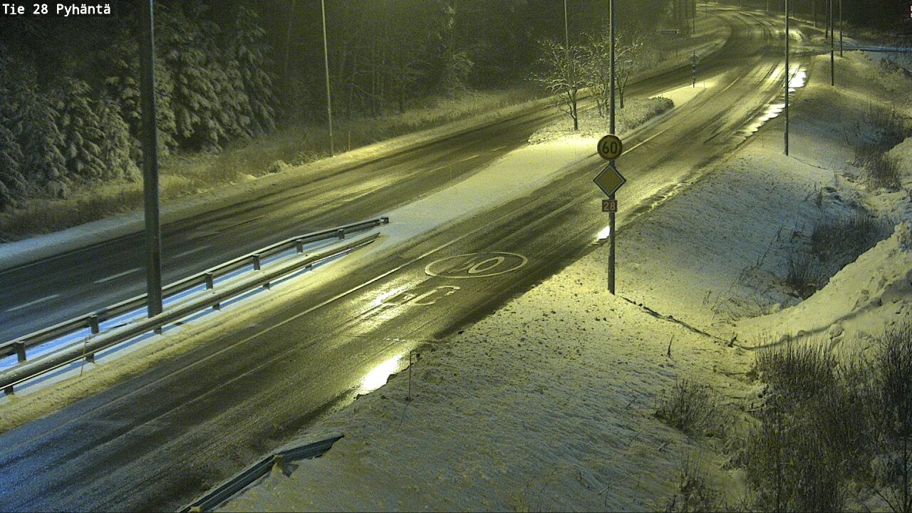 Kelikamerat Kuva Tie 28 Pyhäntä, Pyhäntä, Pohjois-Pohjanmaa