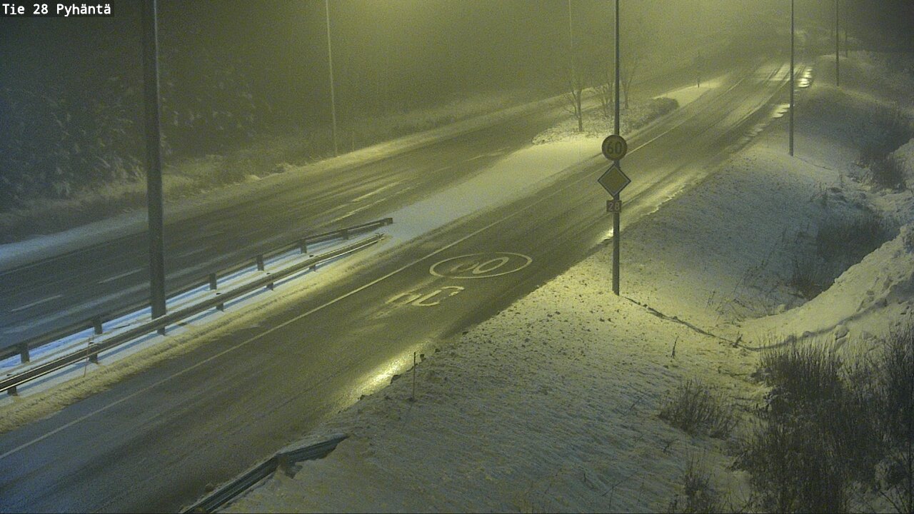 Kelikamerat Kuva Tie 28 Pyhäntä, Pyhäntä, Pohjois-Pohjanmaa