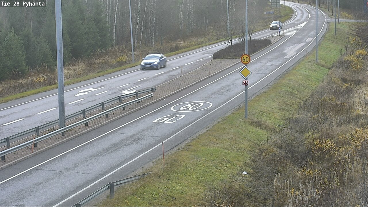 Kelikamerat Kuva Tie 28 Pyhäntä, Pyhäntä, Pohjois-Pohjanmaa