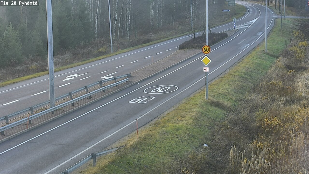 Kelikamerat Kuva Tie 28 Pyhäntä, Pyhäntä, Pohjois-Pohjanmaa