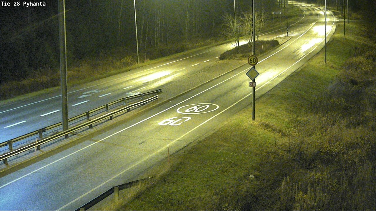 Kelikamerat Kuva Tie 28 Pyhäntä, Pyhäntä, Pohjois-Pohjanmaa