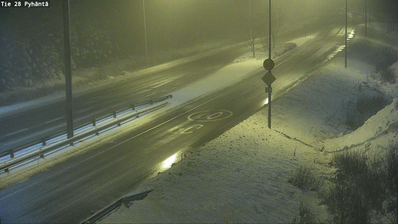 Kelikamerat Kuva Tie 28 Pyhäntä, Pyhäntä, Pohjois-Pohjanmaa