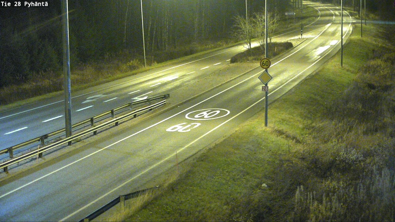 Kelikamerat Kuva Tie 28 Pyhäntä, Pyhäntä, Pohjois-Pohjanmaa